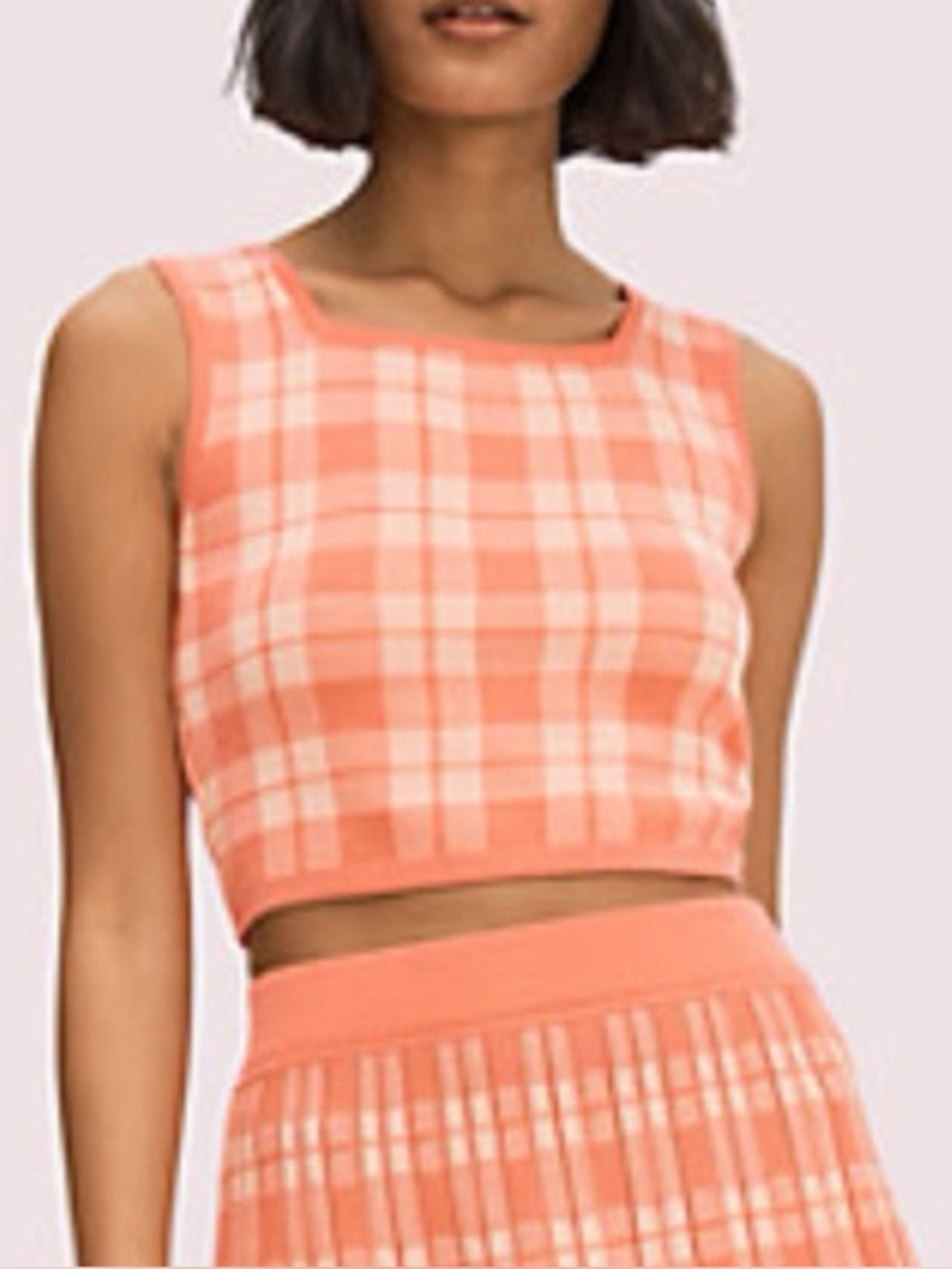 Kate Spade| Tops | Plaid Knit Top